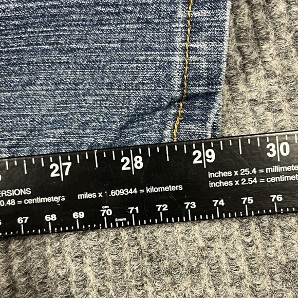 Duck Head Jeans Womens 14P Regular Fit Blue Denim High Rise Relaxed Cotton Blend - Picture 12 of 16